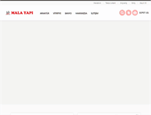 Tablet Screenshot of mala.com.tr