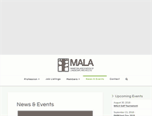 Tablet Screenshot of mala.net